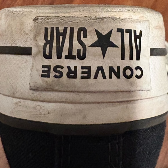 Black hightop platform converse - Picture 7 of 16